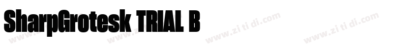 SharpGrotesk TRIAL B字体转换 SharpGrotesk TRIAL B字体转换